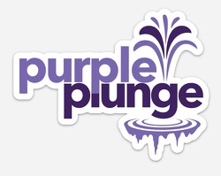 Purple Plunge Temporary Tattoo